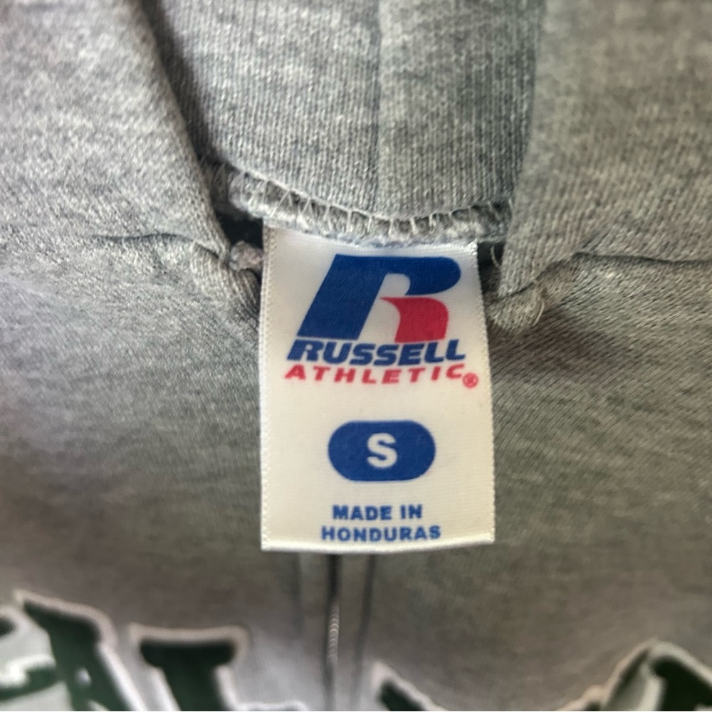 Cal Poly Gray Zip Up Hoodie - Picture 15 of 16